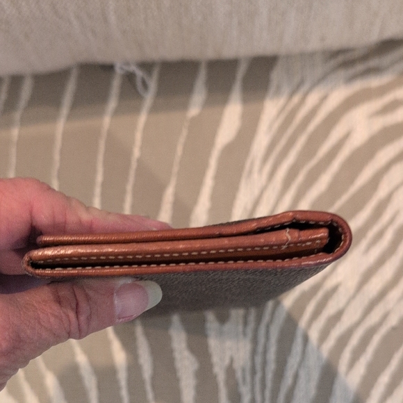 Celine Macadamia Brown Wallet Vintage - Picture 11 of 15